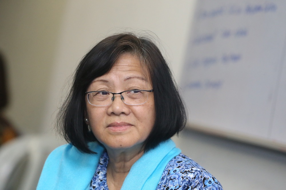 Maria Chin Abdullah launches her GE14 manifesto in Petaling Jaya April 26, 2018. u00e2u20acu201d Picture by Zuraneeza Zulkifli