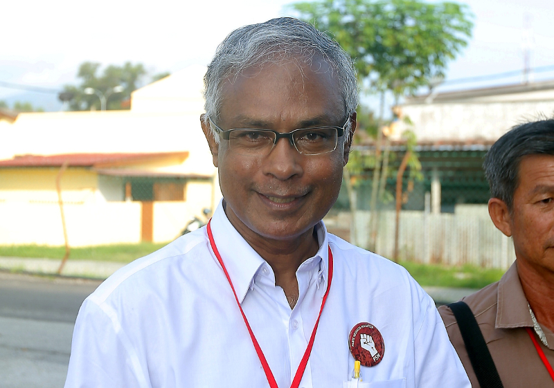 Sungai Siput PSM Parliamentary candidate Dr D. Micheal Jeyakumar April 28, 2018. u00e2u20acu201d Picture by Farhan Najib