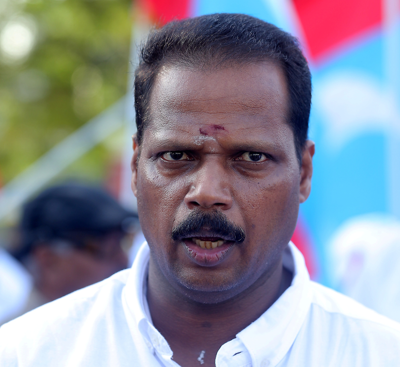 Sungai Siput PKR parliamentary candidate S. Kesavan April 28, 2018. u00e2u20acu201d Picture by Farhan Najib