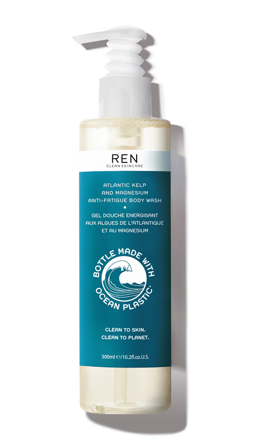 REN Clean Skincare Atlantic Kelp & Magnesium Anti-Fatigue Body Wash — Picture courtesy of Business Wire