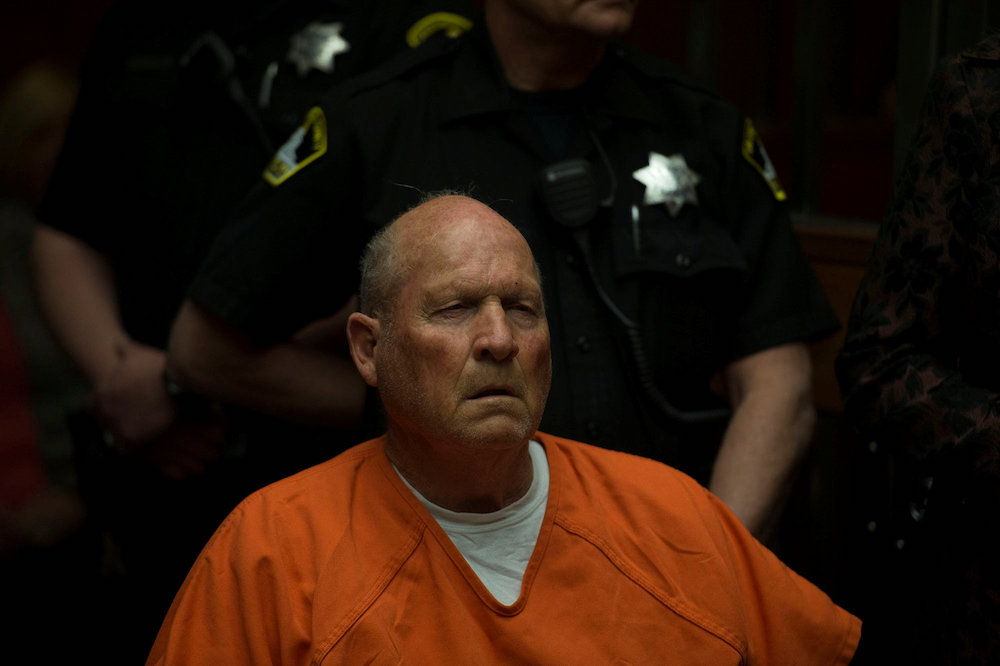 Joseph James DeAngelo, who authorities said was identified by DNA evidence as the serial predator dubbed the Golden State Killer, appears at his arraignment in California Superior court in Sacramento  April 27, 2018. u00e2u20acu201d Reuters pic