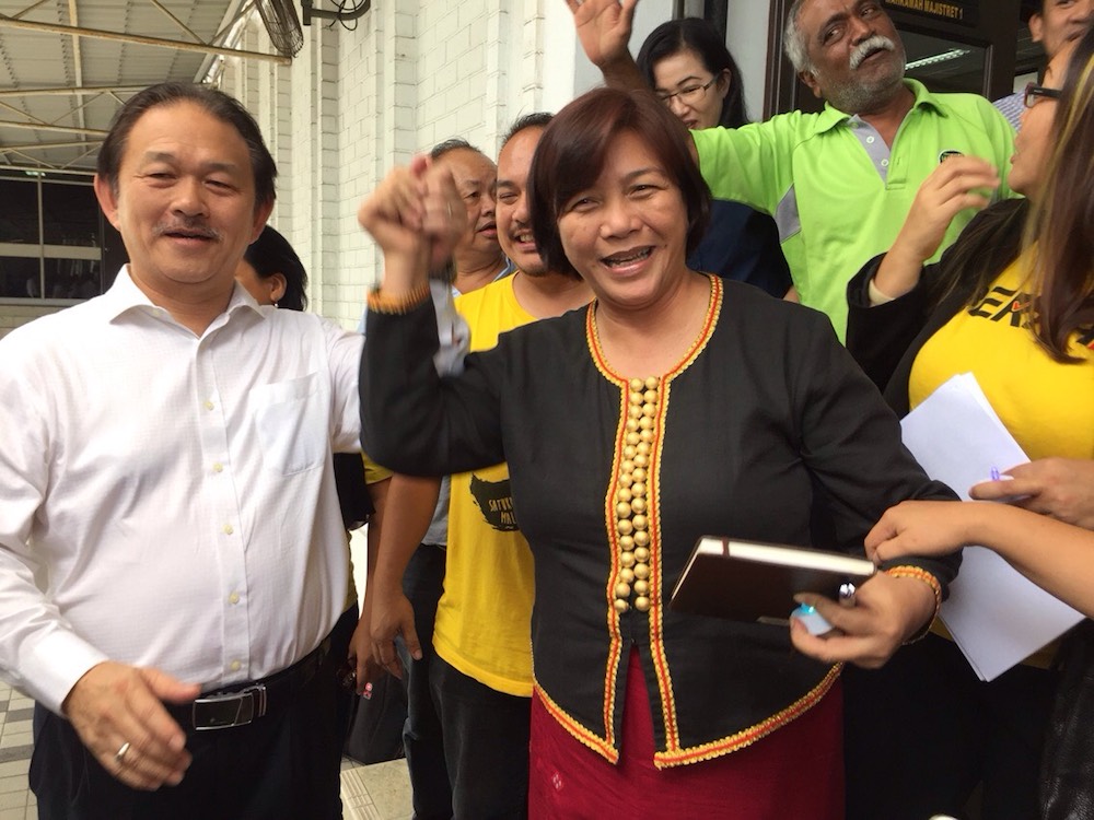 Jannie Lasimbang is a former state Bersih 4.0 chairman. — Picture by Julia Chan