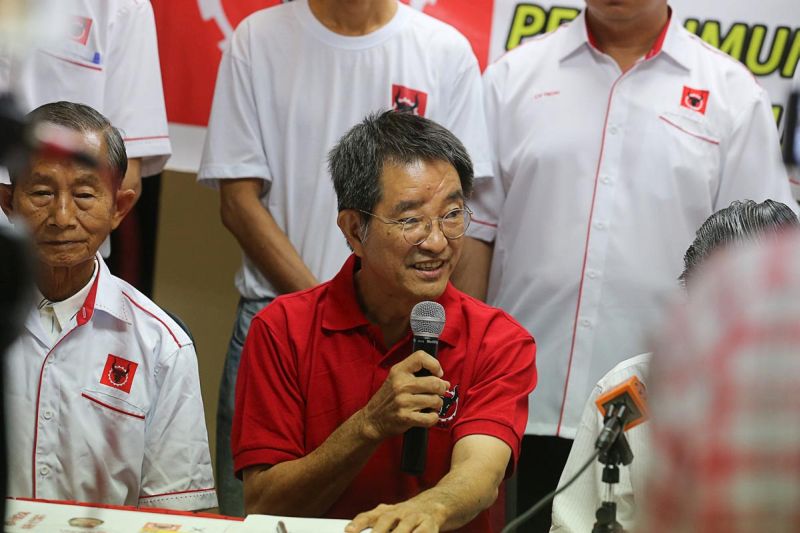 Koh denied accusations that the party was paid by BN and Umno to split the Opposition vote in some seats. u00e2u20acu201d Picture by Sayuti Zainudin