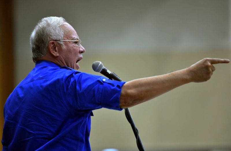A report quoted Datuk Seri Najib Razak stressing that removing the GST would not necessarily reduce the prices of goods and services. u00e2u20acu201d Picture by Farhan Najib