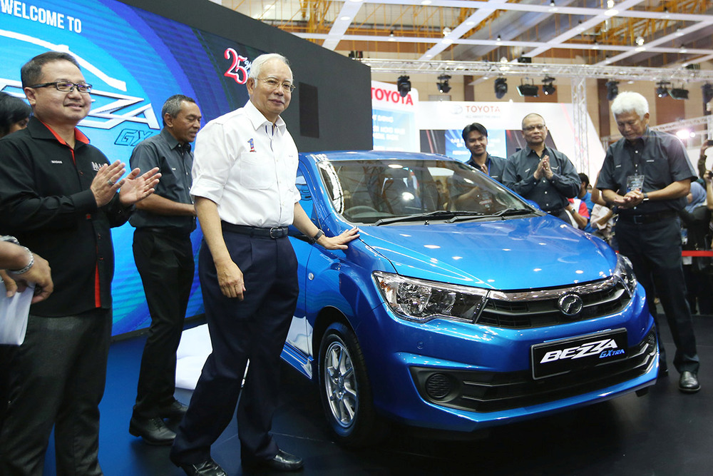 Prime Minister Datuk Seri Najib Razak during the Malaysia Autoshow at Maps Serdang April 26, 2018. u00e2u20acu201d Picture by Azinuddin Ghazali