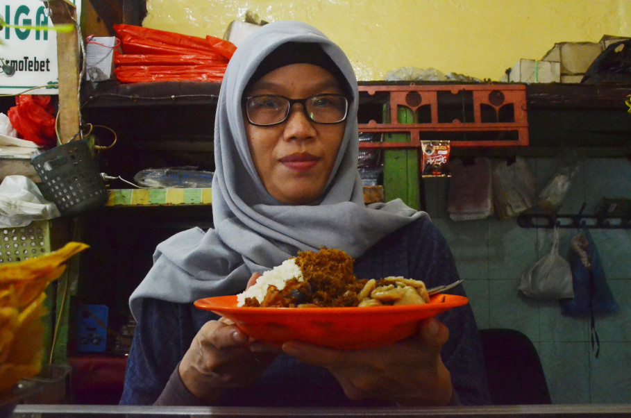 Rita, Warmo’s manager and the daughter of its original owner. — Jakarta Globe pic
