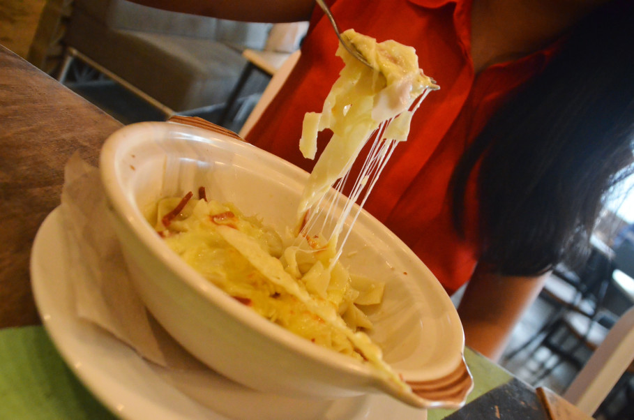 ‘Snowy Chip,’ one of Warung Pasta’s bestsellers. — Jakarta Globe pic