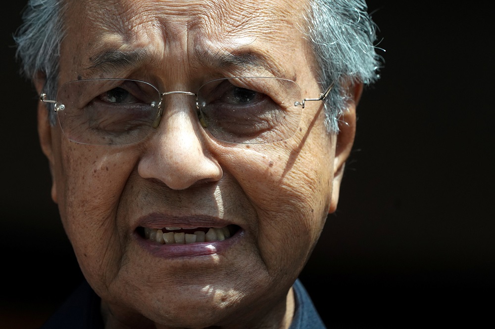 Prime Minister Tun Dr Mahathir Mohamad speaks during a news conference in Kuala Lumpur May 11, 2018. u00e2u20acu201d Reuters pic
