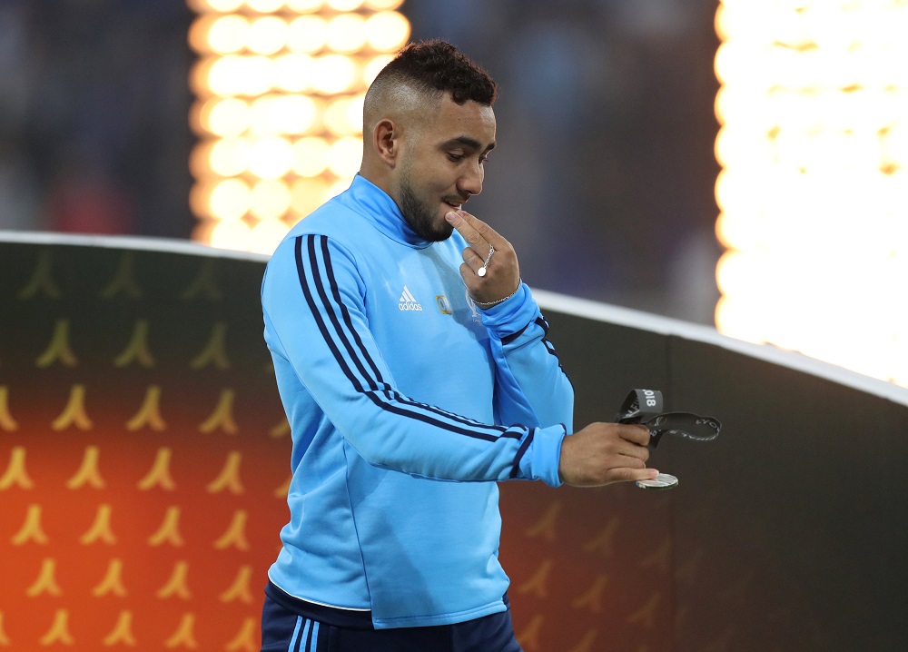 Marseilleu00e2u20acu2122s Dimitri Payet looks dejected during the medal ceremony at Lyon May 16, 2018. u00e2u20acu201d Reuters pic