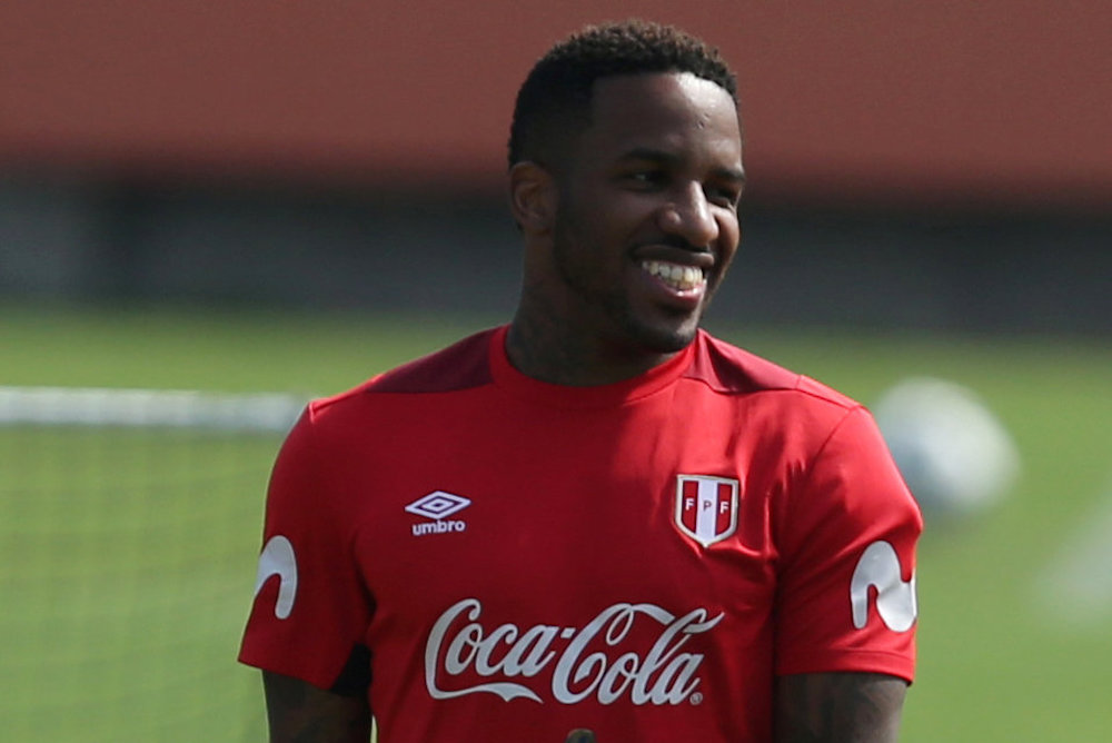 Peruu00e2u20acu2122s Jefferson Farfan attends a training session for World Cup 2018 in Lima May 21, 2018. u00e2u20acu201d Reuters pic