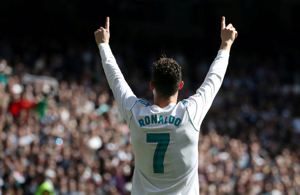 File photo of Cristiano Ronaldo who retained his top spot this week as worldu00e2u20acu2122s most popular athlete. u00e2u20acu201d Reuters pic