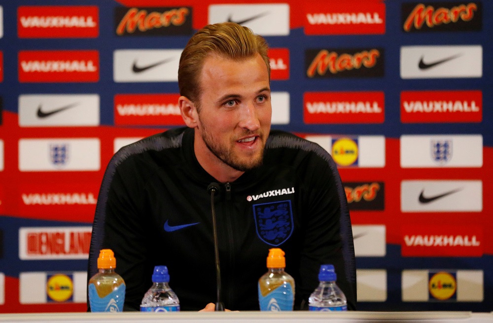 England's Harry Kane speaks during the press conference in Burton Upon Trent May22, 2018. u00e2u20acu201d Picture by Action Images via Reuters 