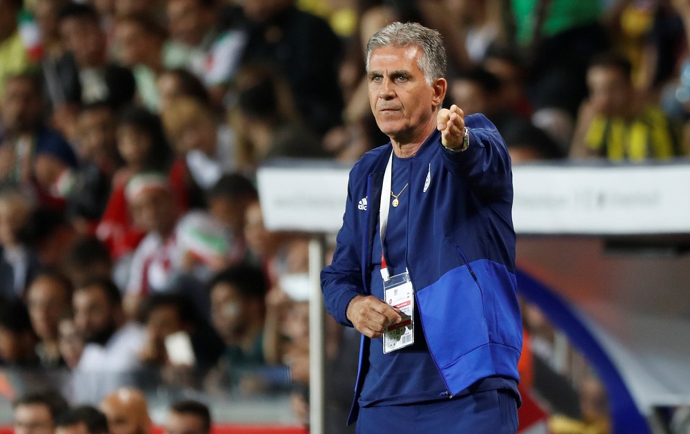 Iran coach Carlos Queiroz reacts during an international friendly againts Turkey at the Basaksehir Fatih Terim Stadium in Istanbul May 28, 2018. u00e2u20acu201d Reuters pic