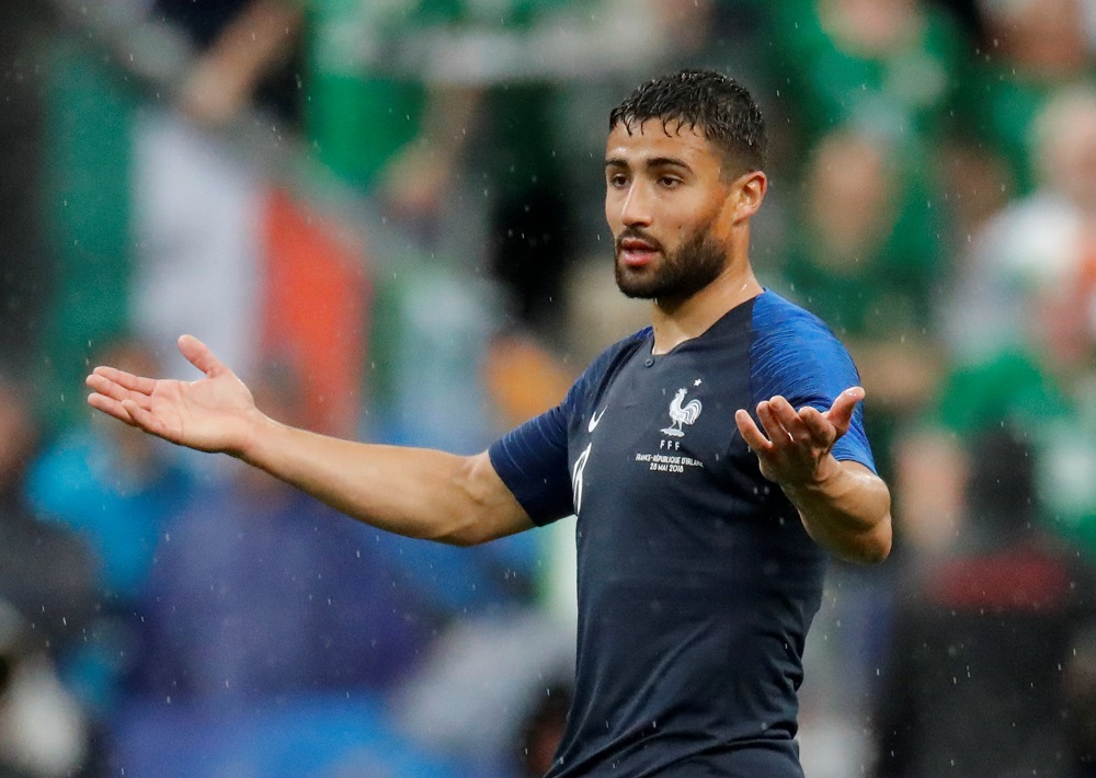 Franceu00e2u20acu2122s Nabil Fekir reacts during an international friendly against Republic of Ireland in Paris May 28, 2018. u00e2u20acu201d Reuters pic