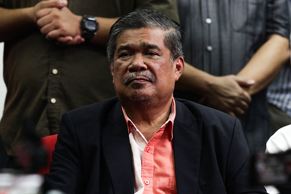 Newly appointed Defence Minister Mohamad Sabu at a press conference in Petaling Jaya May 12, 2018. u00e2u20acu201d Picture by Miera Zulyana