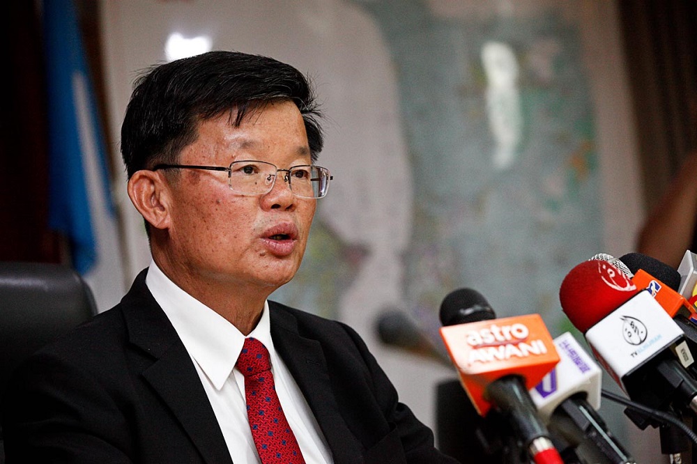 New Penang Chief Minister Chow Kon Yeow speaks during a press conference in George Town May 14, 2018. u00e2u20acu201d Picture by Sayuti Zainudin