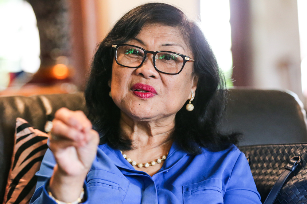 Tan Sri Rafidah Aziz speaks to Malay Mail during an interview at her residence in Bukit Damansara May 30, 2018. u00e2u20acu201d Picture by Ahmad Zamzahuri