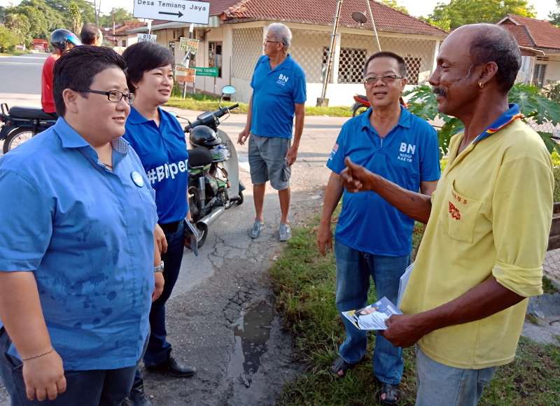 Kathleen Wong, who is trying for the second time to be a federal lawmaker, said she hoped to bring positive changes to Ipoh if she is elected on May 9. u00e2u20acu201d Picture courtesy of Kathleen Wong Mei Yin