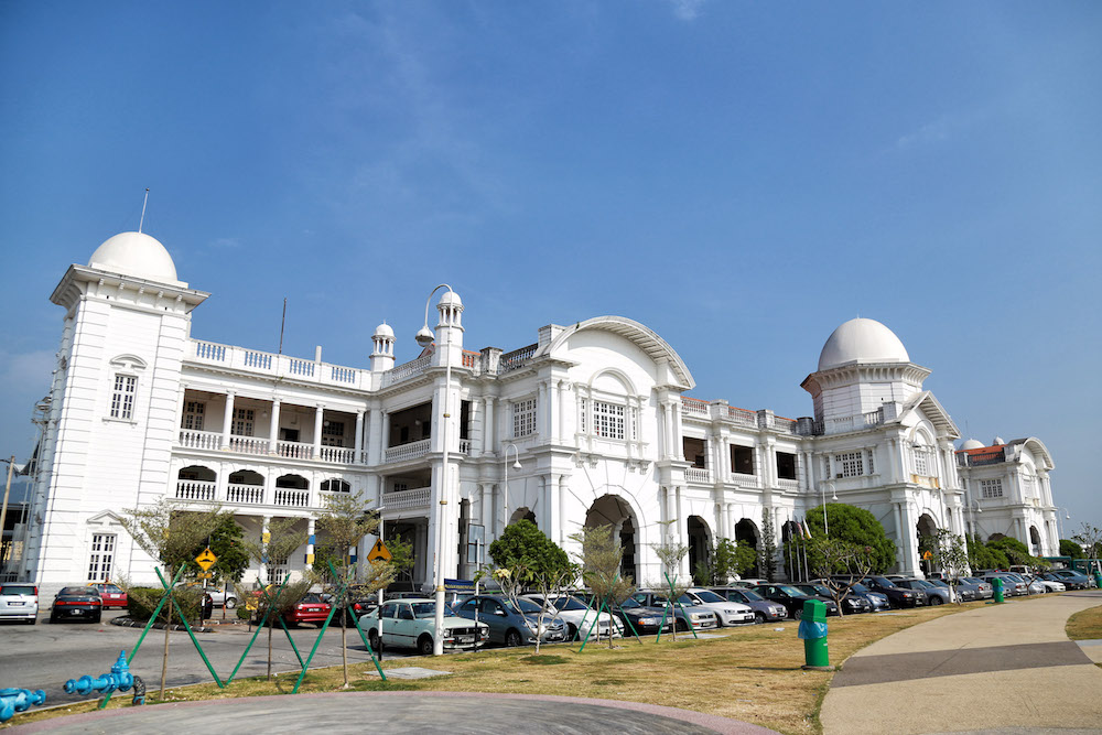 Ipoh's iconic railway station.