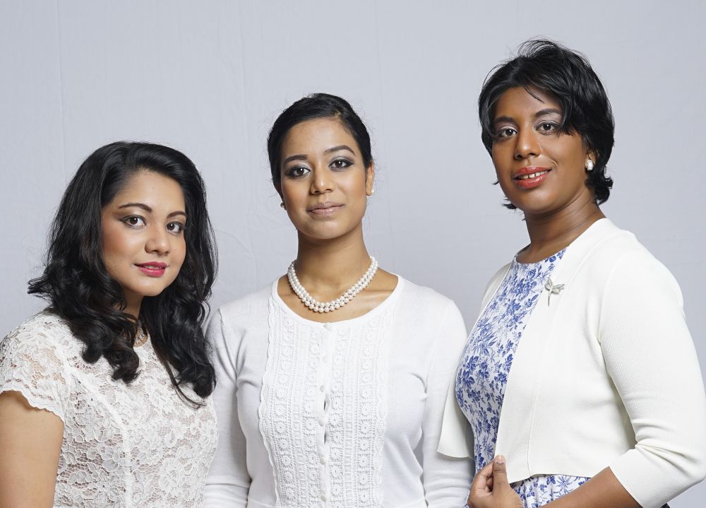 The petition was started by sisters (from left) Alexandria, Priscilla and Abigail. u00e2u20acu201d Picture courtesy of the Abishegam sisters