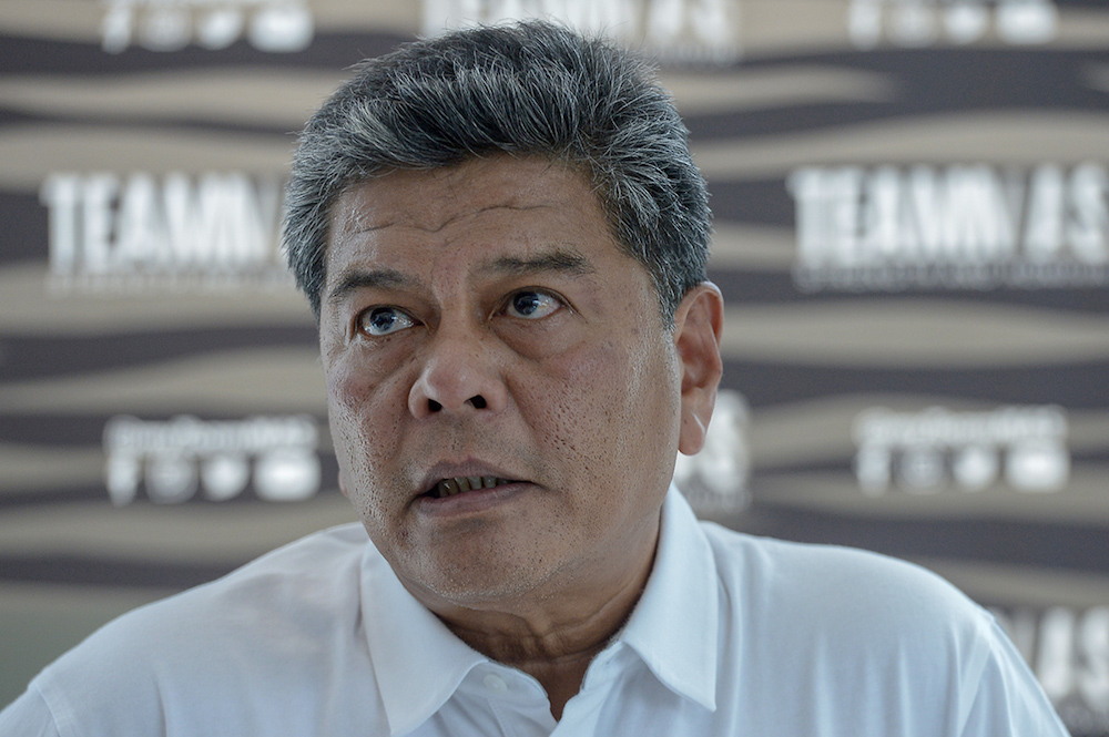 National Sports Institute (ISN) chairman Datuk Seri Azim Zabidi speaks during a press conference in Bukit Jalil, Kuala Lumpur May 11, 2018. u00e2u20acu201d Picture by Mukhriz Hazim
