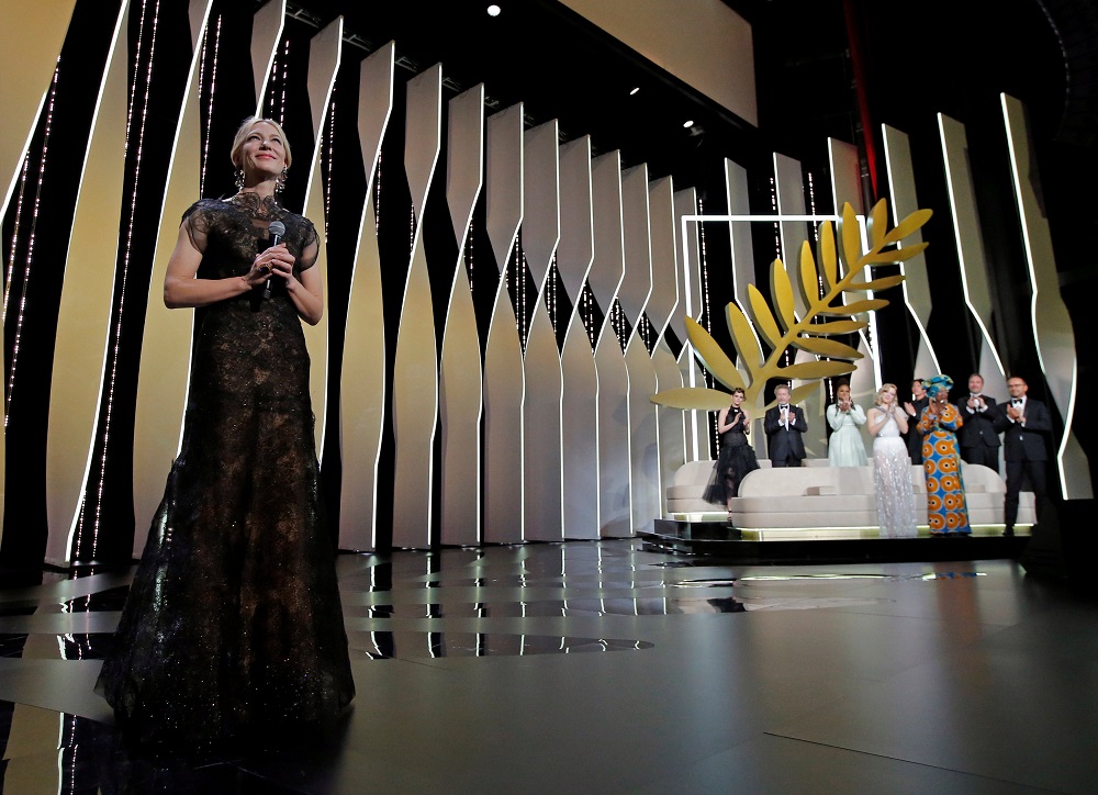 Cate Blanchett, Jury President of the 71th Cannes Film Festival, on stage during the opening ceremony and screening of the film u00e2u20acu02dcEverybody Knowsu00e2u20acu2122 in competition in Cannes May 8, 2018. u00e2u20acu201d Reuters pic