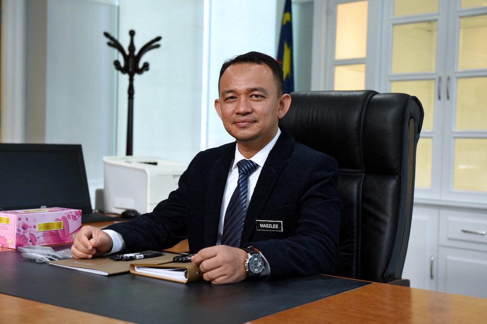 Education Minister Maszlee Malik is seen in his office at the Education Ministry in Putrajaya May 22, 2018. u00e2u20acu201d Bernama pic