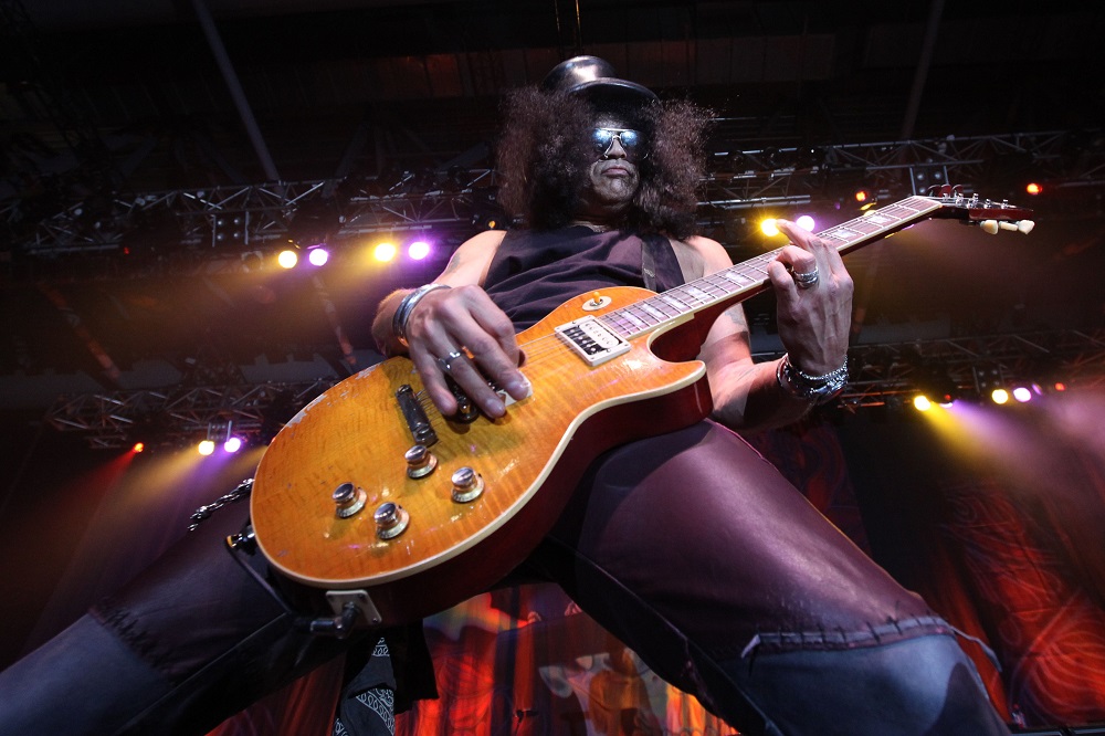 Slash's previous two shows in Malaysia were a belter. u00e2u20acu201d AFP pic