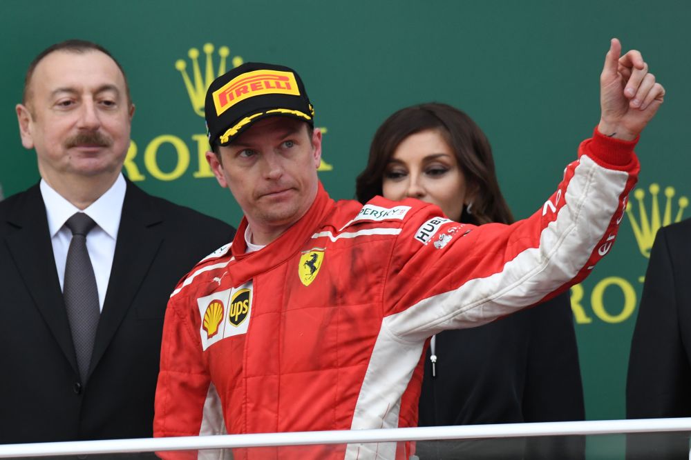 The F1 driver won his first GP victory in Malaysia. ― AFP pic