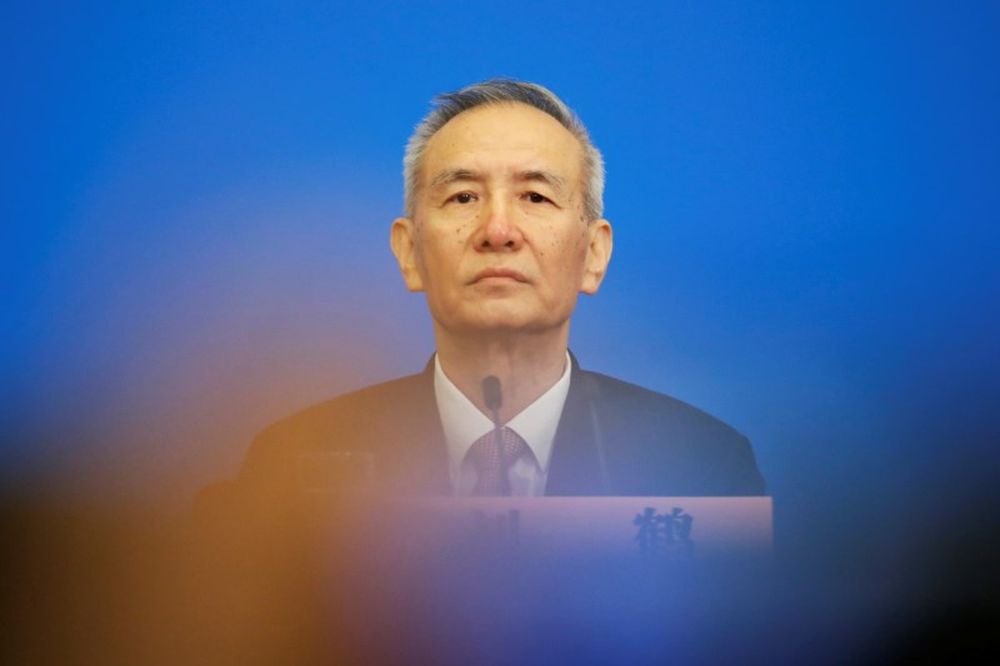 Chinese Vice Premier Liu He during a news conference at the Great Hall of the People in Beijing March 20, 2018. u00e2u20acu201d Reuters pic 