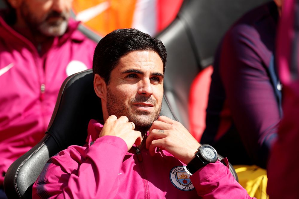 Manchester City co assistant coach Mikel Arteta is pictured during their Premier League match against Southampton at St Mary's Stadium, Southampton, May 13, 2018. u00e2u20acu201d Reuters pic