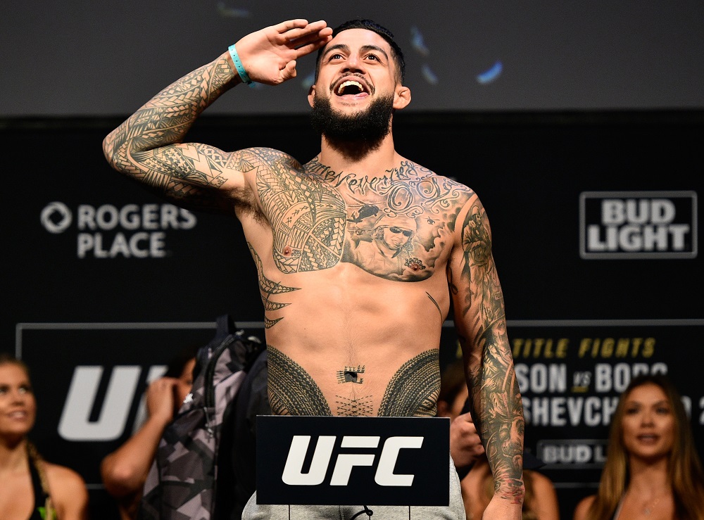 Pedro has eyes set on another win inside five minutes come June 23 in Singapore. u00e2u20acu201d GETTY / ZUFFA LLC pic 