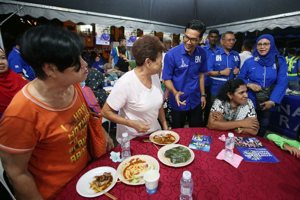 Adnan is confident that being a local boy gives him the edge in this election. — Picture by Azinuddin Ghazali