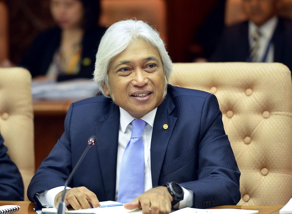 BNM governor Tan Sri Muhammad Ibrahim speaks during a press conference in Kuala Lumpur May 17, 2018. u00e2u20acu2022 Picture by Ham Abu Bakar