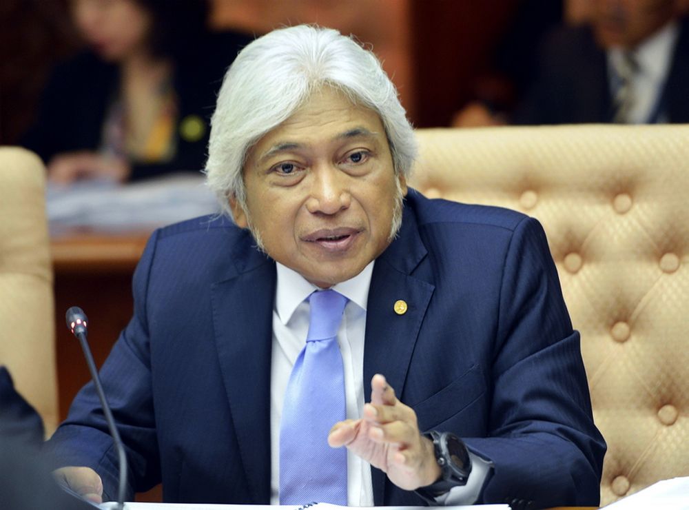 BNM governor Tan Sri Muhammad Ibrahim speaks during a press conference in Kuala Lumpur May 17, 2018. u00e2u20acu2022 Picture by Ham Abu Bakar