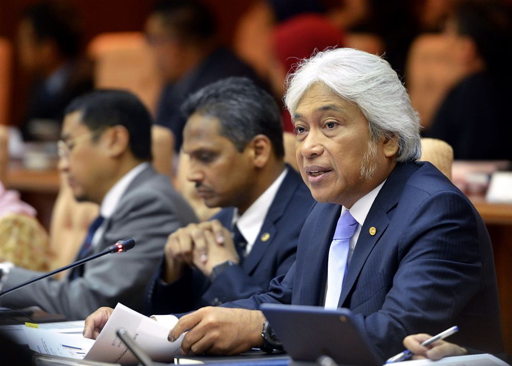 BNM governor Tan Sri Muhammad Ibrahim speaks during a press conference in Kuala Lumpur May 17, 2018. u00e2u20acu2022 Picture by Ham Abu Bakar