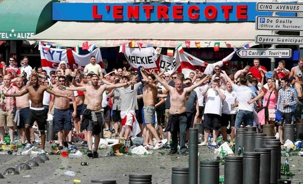England supporters gather before the Euro 2016 England versus Russia match in Marseille, France June 11, 2016. u00e2u20acu201d Reuters pic