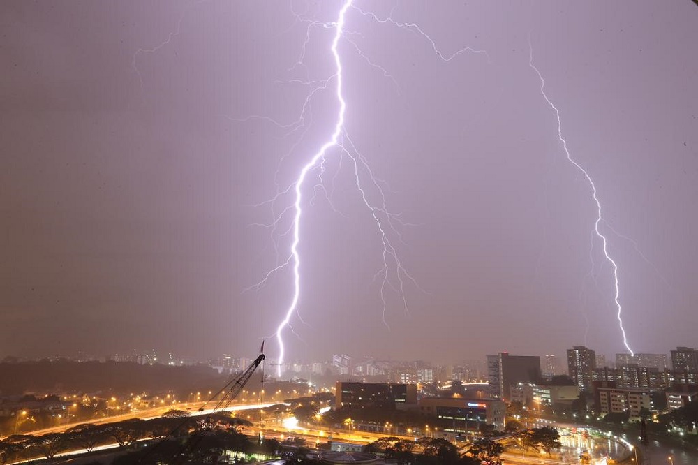 The weather agency noted that lightning activity tends to be more intense during this period, and that the month of May u00e2u20acu0153has the second highest number of lightning occurrences after November. u00e2u20acu201d TODAY pic