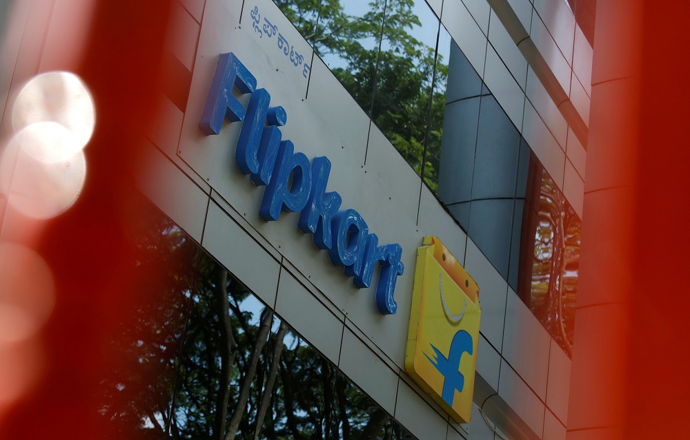 The logo of India's e-commerce firm Flipkart is seen on the company's office in Bengaluru, India April 12, 2018. u00e2u20acu201d Reuters pic