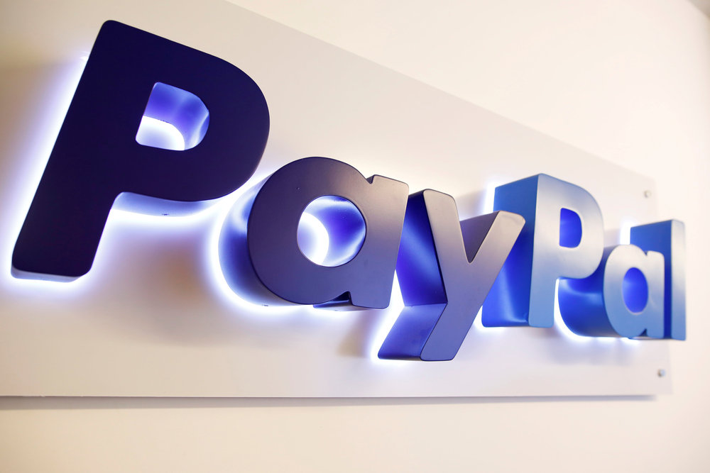PayPal logo seen at a high-tech park in Beersheba, southern Israel August 28, 2017. u00e2u20acu201d Reuters pic