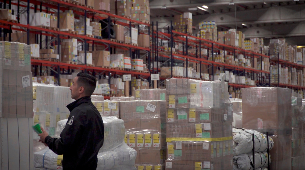 Packaged Ebola-response materials wait to be transported to the Democratic Republic of Congo in this May 16, 2018 picture obtained from social media video, in Brussels. u00e2u20acu201d Picture by Doctors Without Borders (MSF) via Reuters