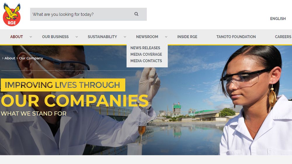 Screengrab of the Royal Golden Eagle portal on the internet.