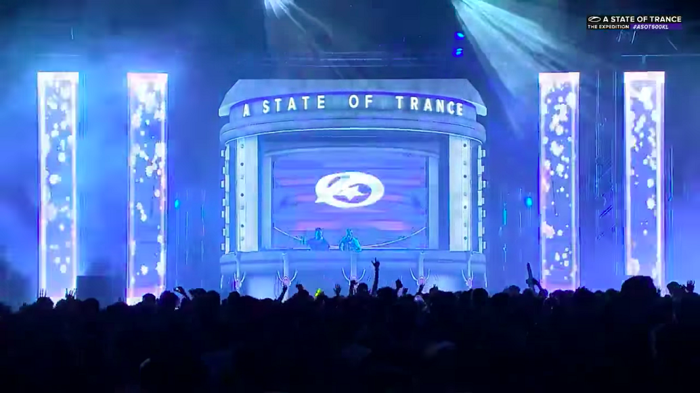 Super8 & Tab credited their 2013 appearance at ASOT in Sepang as one of their best shows to date. u00e2u20acu201d Screengrab taken from YouTube (@ASOT600KL)