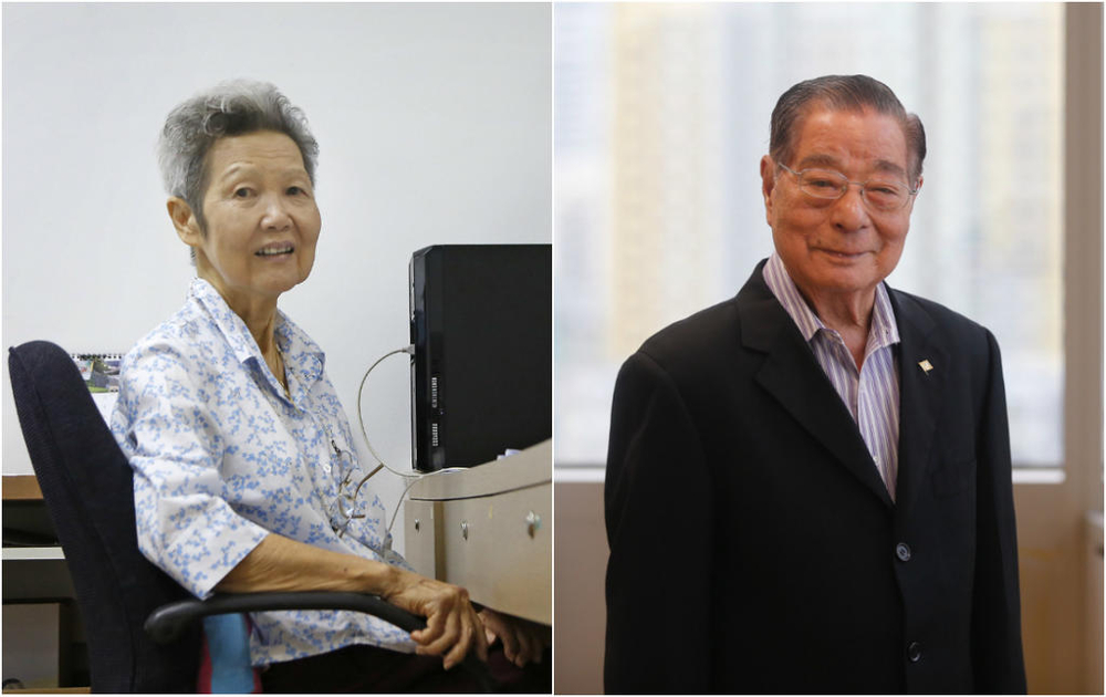 An increasing number of Singaporeans, like Siah Gek Quee (left) and Tan Swee Gim are living well into their 80s and 90s. u00e2u20acu201d Picture by Raj Nadarajan and Najeer Yusof/TODAY