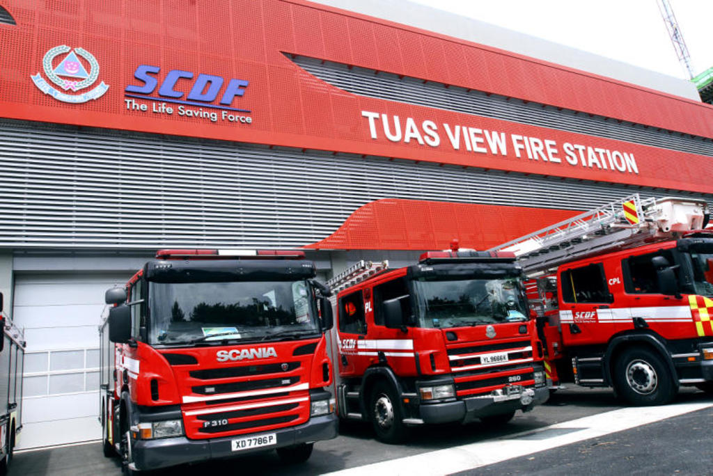 A full-time national serviceman from the Singapore Civil Defence Force has died after getting into Tuas View Fire Station's pump well as part of activities to celebrate his impending ORD. u00e2u20acu201d TODAY pic