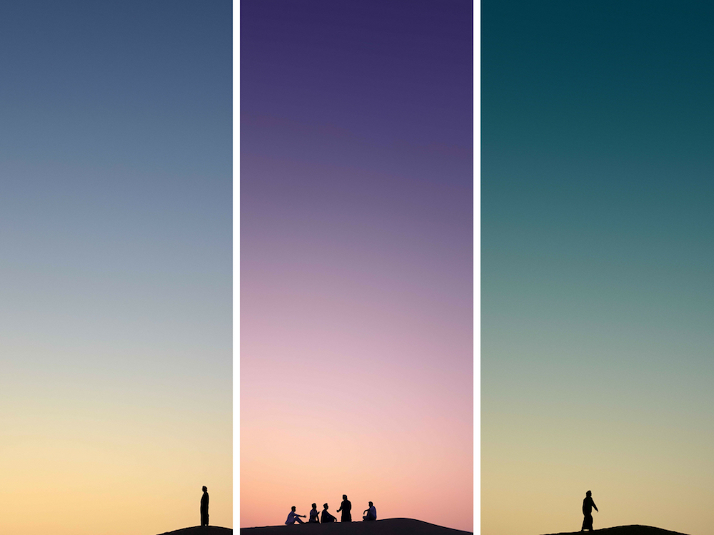 The fleeting nature of sunsets makes having a camera in your pocket handy for Ahmad. u00e2u20acu201d Picture courtesy of Apple