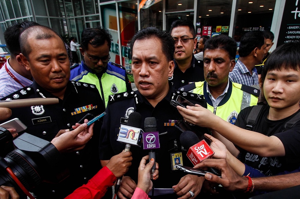 KL Criminal Investigation Department chief, SAC Mohd Rusdi Md Isa speaks to reporters in Kuala Lumpur February 3, 2017. u00e2u20acu201d Malay Mail pic
