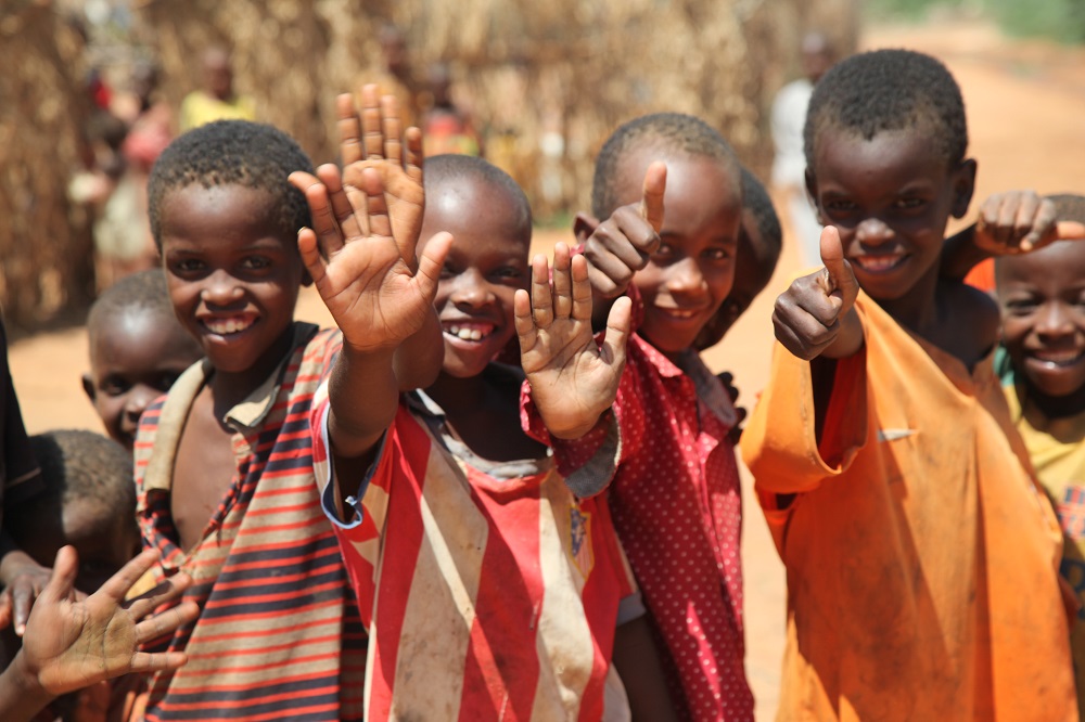 Children in Dabaab refugee camp in Garissa County, Kenya on May 30, 2018.