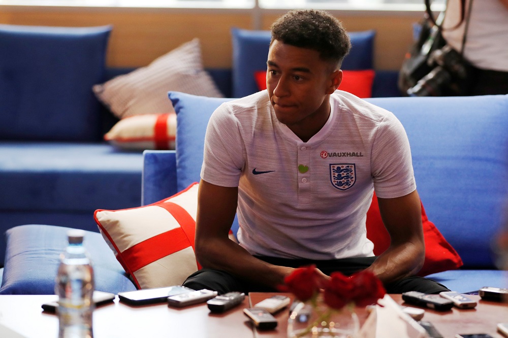 England's Jesse Lingard looks on during an interview in Saint Petersburg June 14, 2018. u00e2u20acu201d Reuters pic 