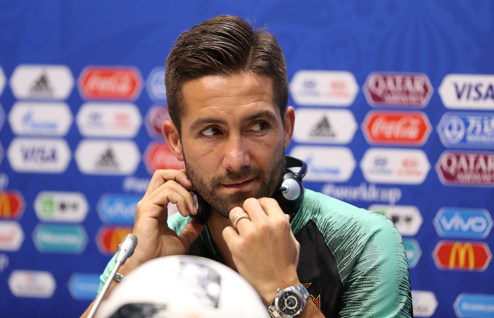 Portugal's Joao Moutinho during a press conference in Sochi June 14, 2018. u00e2u20acu201d Reuters pic